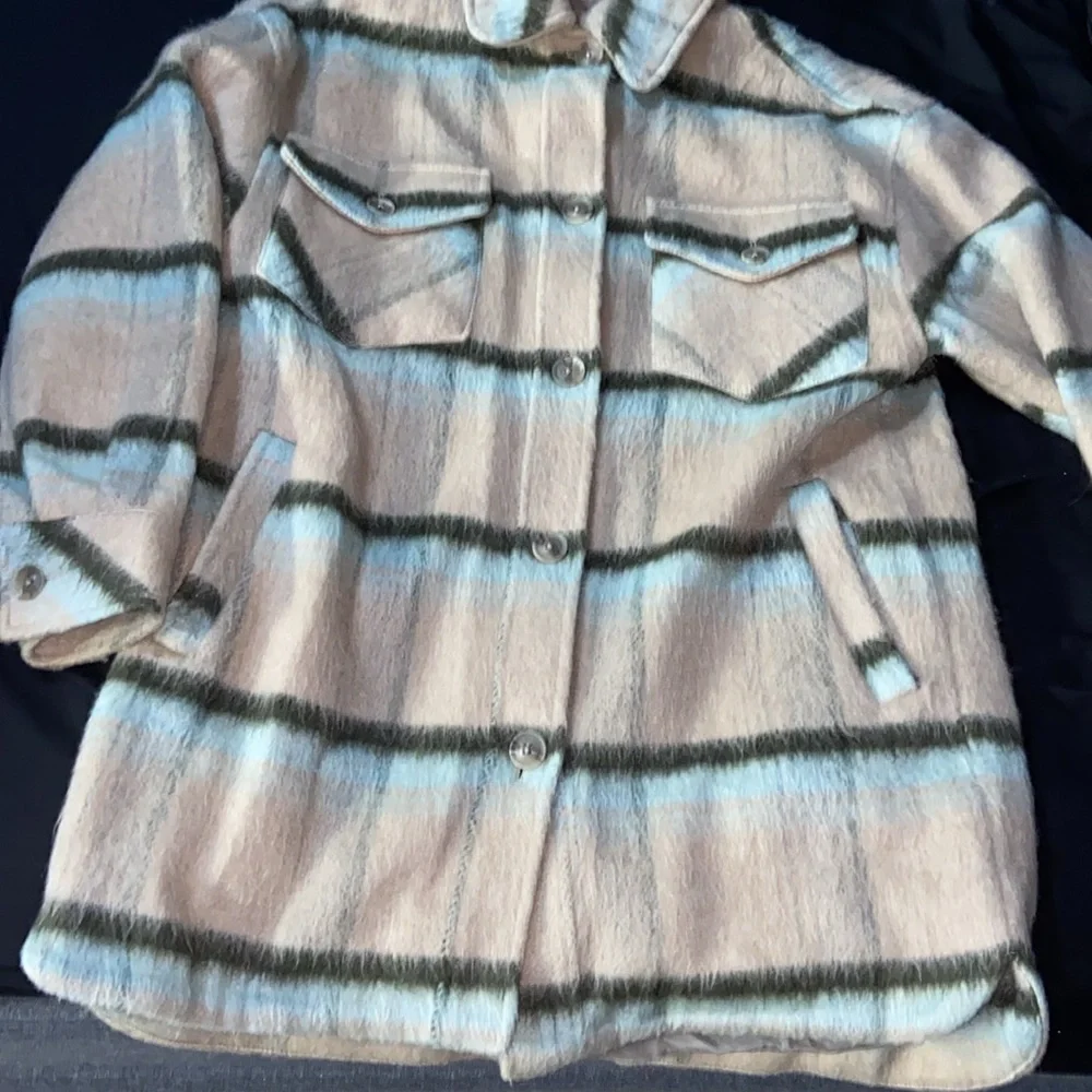 Free people Vienna brushed wool shirt jacket - Picture 10 of 10